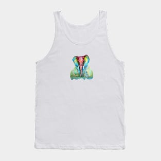 Young elephant Tank Top